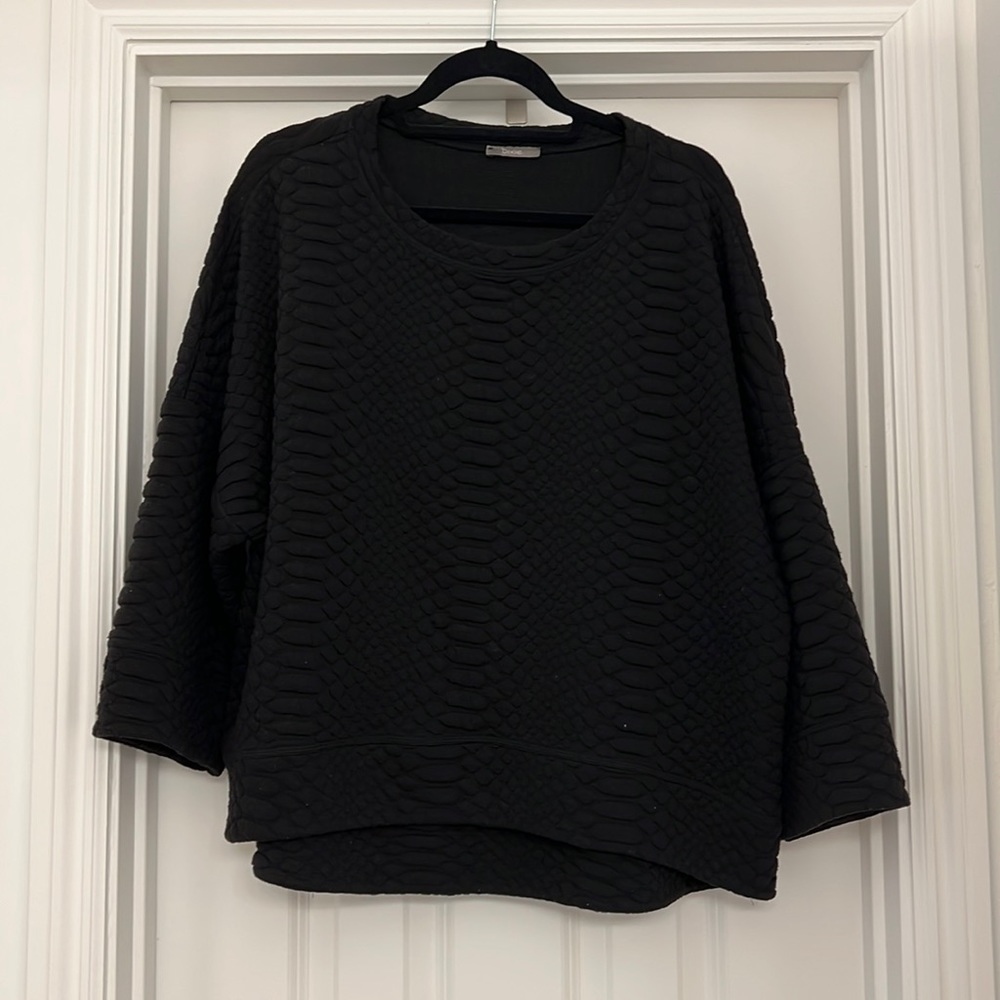 Quilted trapeze top